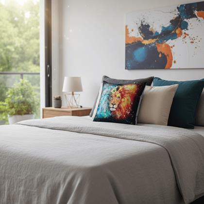 Obrázek z Povlak na polštářek znamení - lev