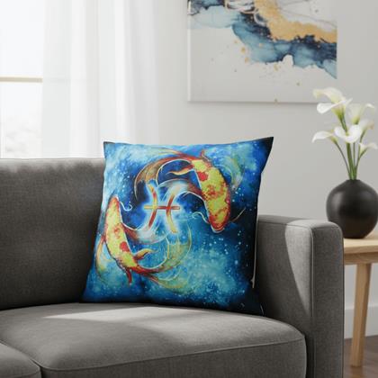 Obrázek z Povlak na polštářek znamení - ryby