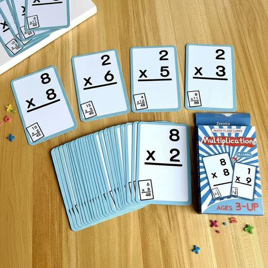Obrázek z Sada matematických kartiček 36 ks  - násobení