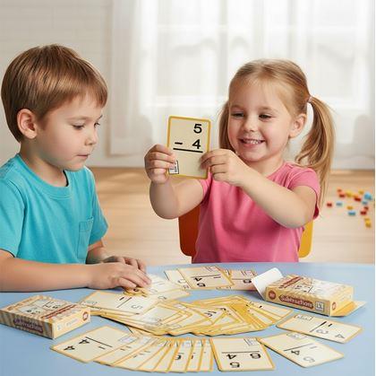 Obrázek z Sada matematických kartiček 36 ks  - odčítání