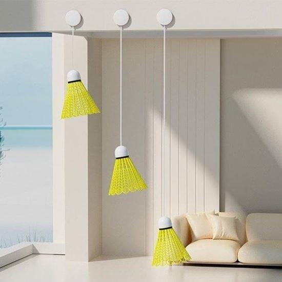 Obrázek z Badminton trenažer 3 košíčky