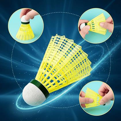 Obrázek z Badminton trenažer 3 košíčky