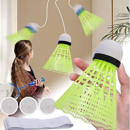 Obrázek z Badminton trenažer 3 košíčky
