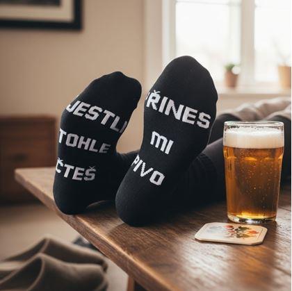 Obrázek z Ponožky - Přines mi pivo