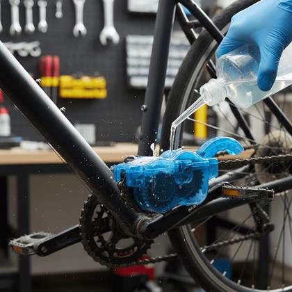 Obrázek z Čistička řetězů s příslušenstvím