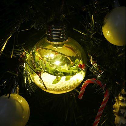 Obrázek Vánoční LED svítící koule na stromeček