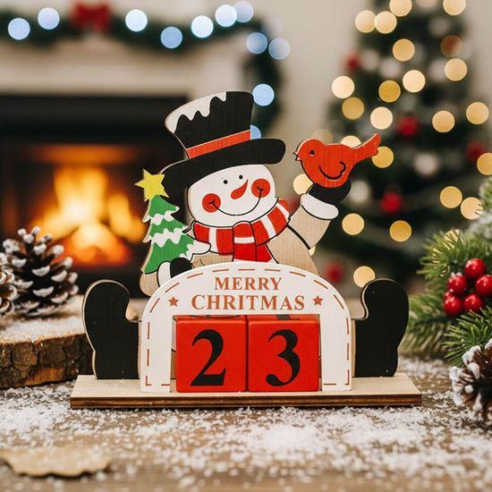 Obrázek z Kalendář na odpočet dnů do Vánoc - sněhulák