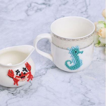 Obrázek z Diamantové malování pro děti samolepky - mořský svět