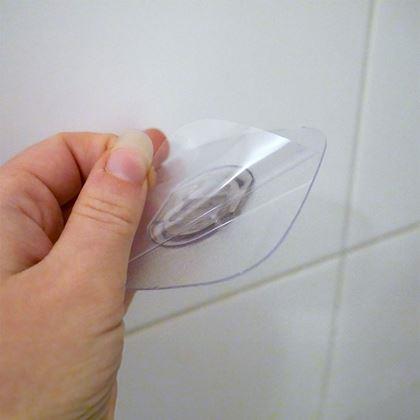 Obrázek z Samolepící držák na sprchu - bílý