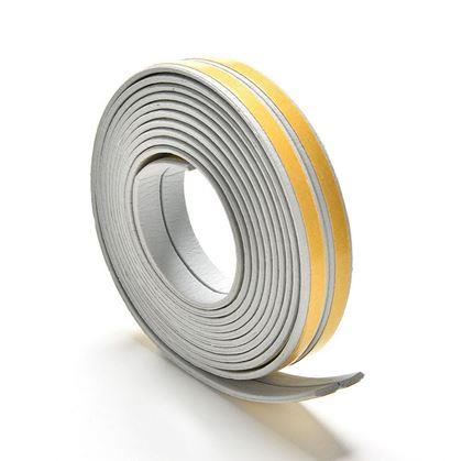 Obrázek z Samolepící těsnění do oken a dveří 2,5 m - šedé