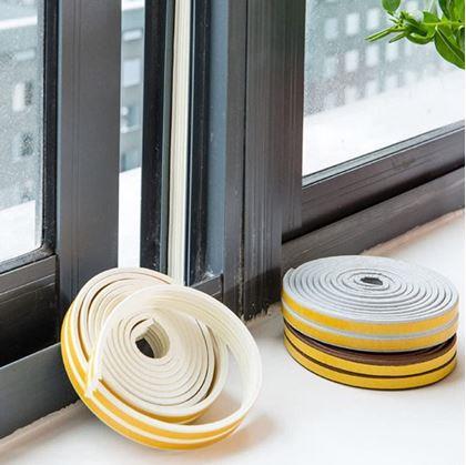Obrázek z Samolepící těsnění do oken a dveří - bílé