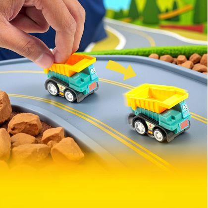 Obrázek z Sada 6 natahovacích autíček v průhledné tašce