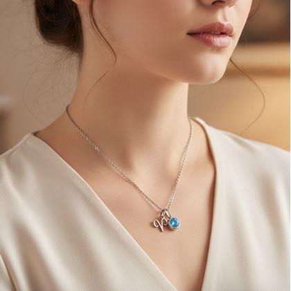 Obrázek z Řetízek s přívěskem znamení zvěrokruhu - Beran