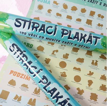 Obrázek z Stírací plakát - 100 věcí co musíte zažít s dětmi
