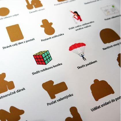 Obrázek z Stírací plakát - 100 věcí co musíte zažít