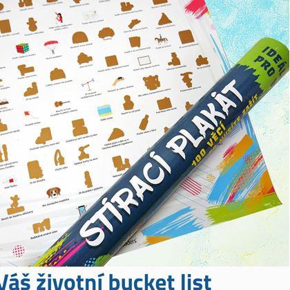 Obrázek z Stírací plakát - 100 věcí co musíte zažít