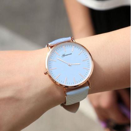 Obrázek z Hodinky měnící barvu - růžové