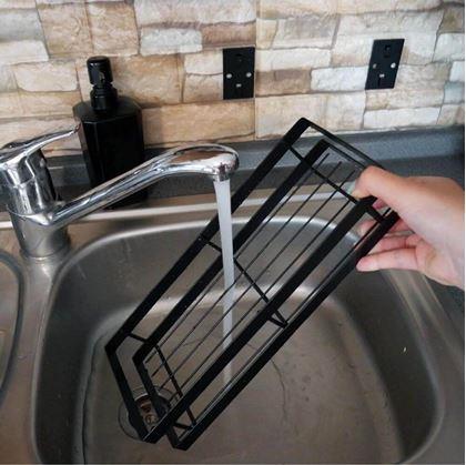 Obrázek z Kovová nástěnná sundavací police 25 cm