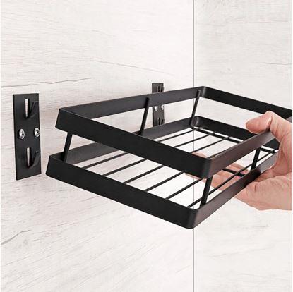 Obrázek Kovová nástěnná sundavací police 30 cm