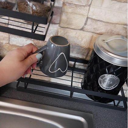 Obrázek z Kovová nástěnná sundavací police 30 cm