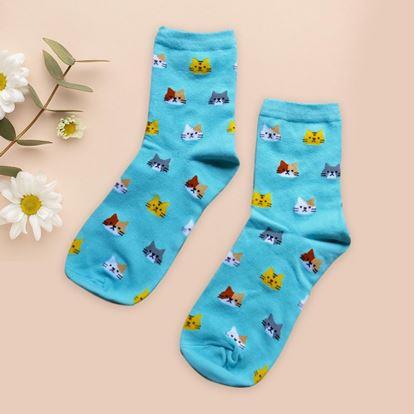 Obrázek Ponožky s kočičkami