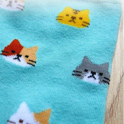 Obrázek z Ponožky s kočičkami - modré