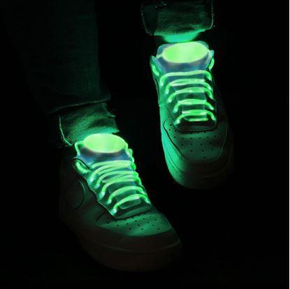 Obrázek LED svítící tkaničky