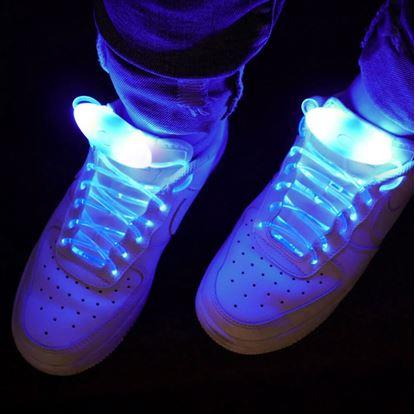 Obrázek LED svítící tkaničky