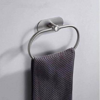 Obrázek Nalepovací držák na ručníky kruh