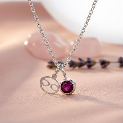 Obrázek z Řetízek s přívěskem znamení zvěrokruhu - Rak