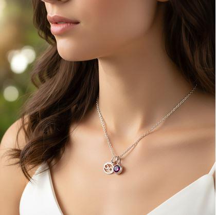 Obrázek z Řetízek s přívěskem znamení zvěrokruhu - Rak