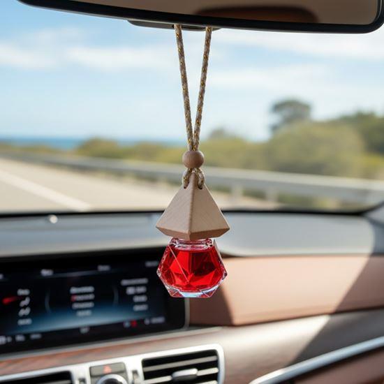 Obrázek z Aroma lahvička do auta - červená