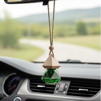 Obrázek z Aroma lahvička do auta - zelená