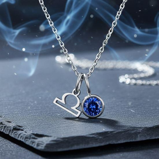 Obrázek z Řetízek s přívěskem znamení zvěrokruhu - Váhy