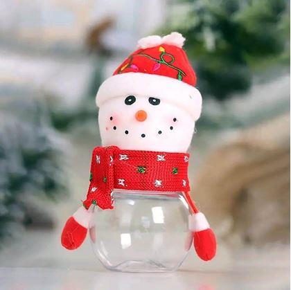 Obrázek z Vánoční dóza na sladkosti - sněhulák