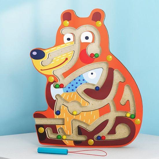 Obrázek z Magnetické bludiště - medvěd