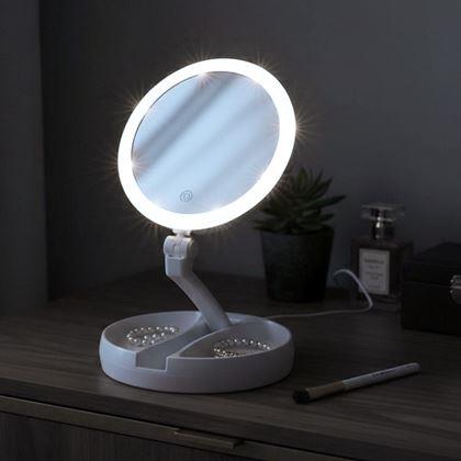 Obrázek z Přenosné podsvícené zrcátko