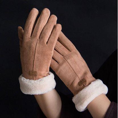 Obrázek Rukavice s kožíškem