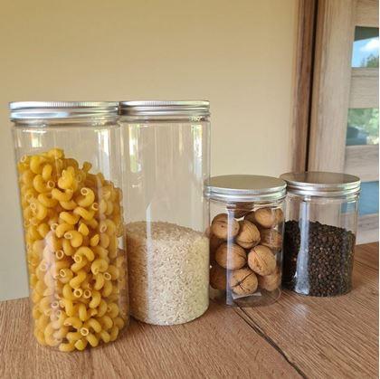 Obrázek z Průhledná dóza na potraviny 1000 ml