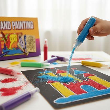 Obrázek z Kreslící písek velký set