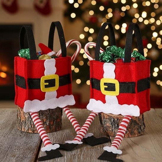 Obrázek z Vánoční dekorativní dárková taška - Santa