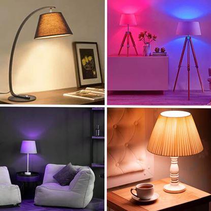 Obrázek LED RGB žárovka s ovladačem - 16 barev