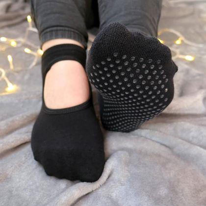 Obrázek z Protiskluzové ponožky - černé