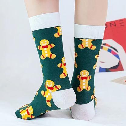 Obrázek Ponožky s vánočním vzorem