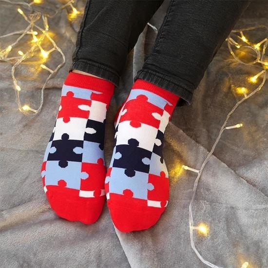 Obrázek z Kotníkové ponožky - puzzle