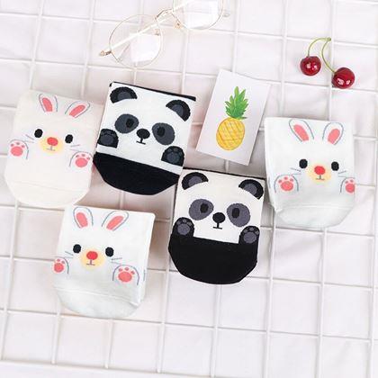 Obrázek z Kotníkové ponožky - panda