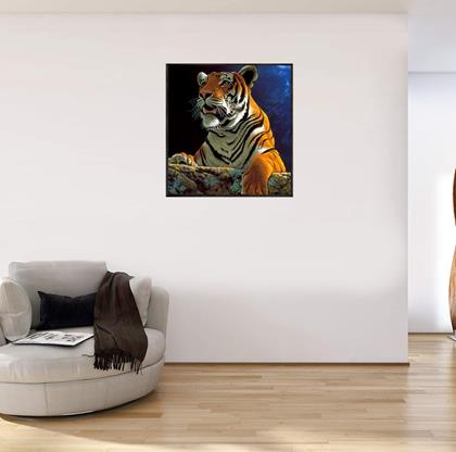 Obrázek z Diamantové malování basic - tygr