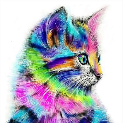 Obrázek z Diamantové malování basic - kočička