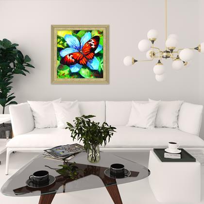 Obrázek z Diamantové malování basic - motýlek