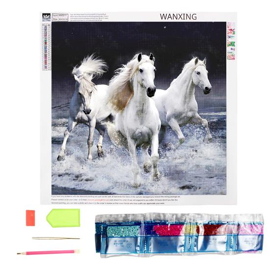 Obrázek z Diamantové malování basic - koníci